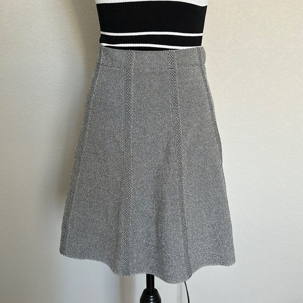 Zara Black & White A-Line Dress – Size S